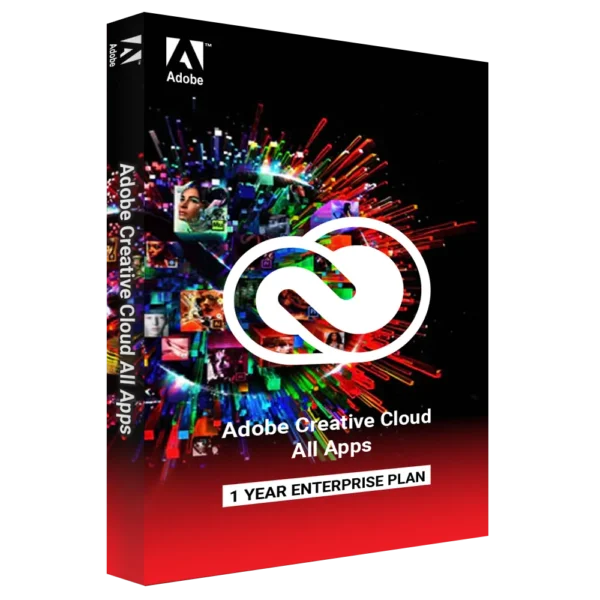 Adobe Creative Cloud All Apps – 1 Year Subscription (Full Access)
