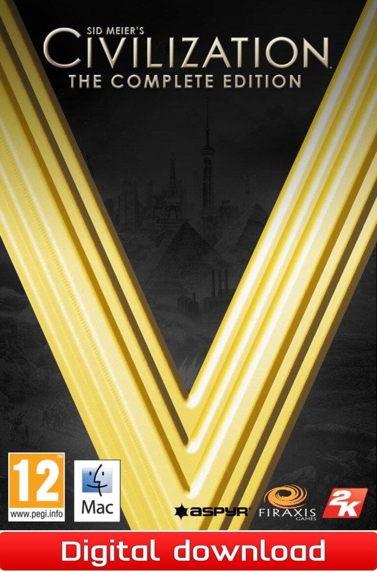Sid Meier's Civilization V Complete Edition Steam (Digital Download) Sid Meier's Civilization V Complete Edition Steam (Digital Download)