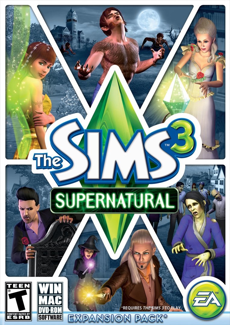 The Sims 3 - Supernatural (PC & Mac) – Origin DLC The Sims 3 - Supernatural (PC & Mac) – Origin DLC