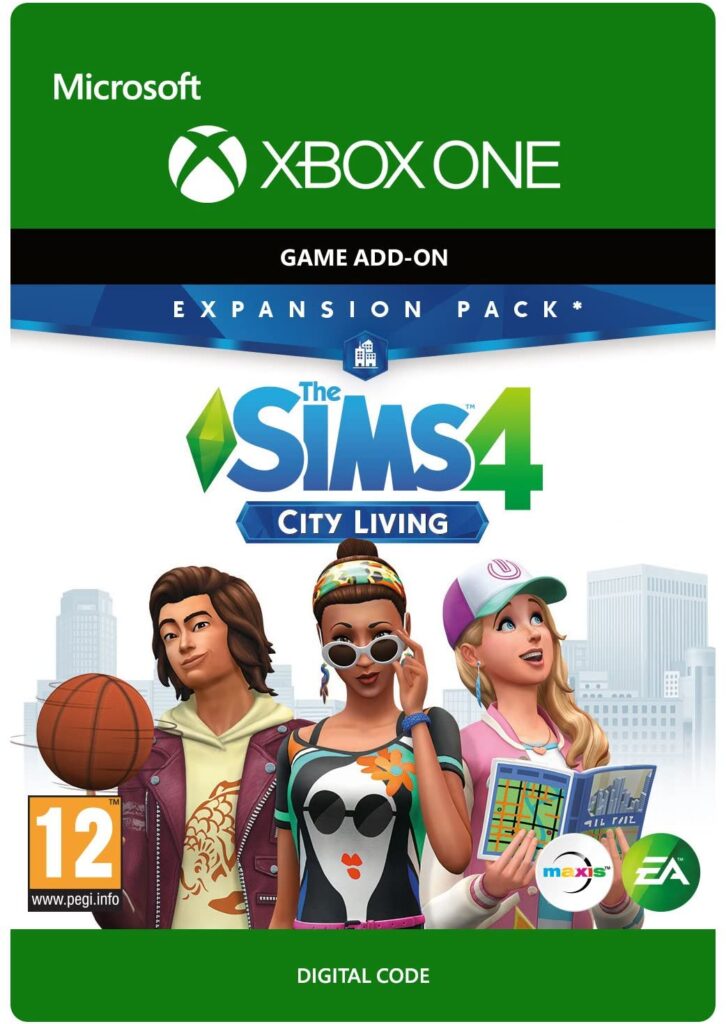 The Sims 4 - City Living DLC EU XBOX One (Digital Download)
