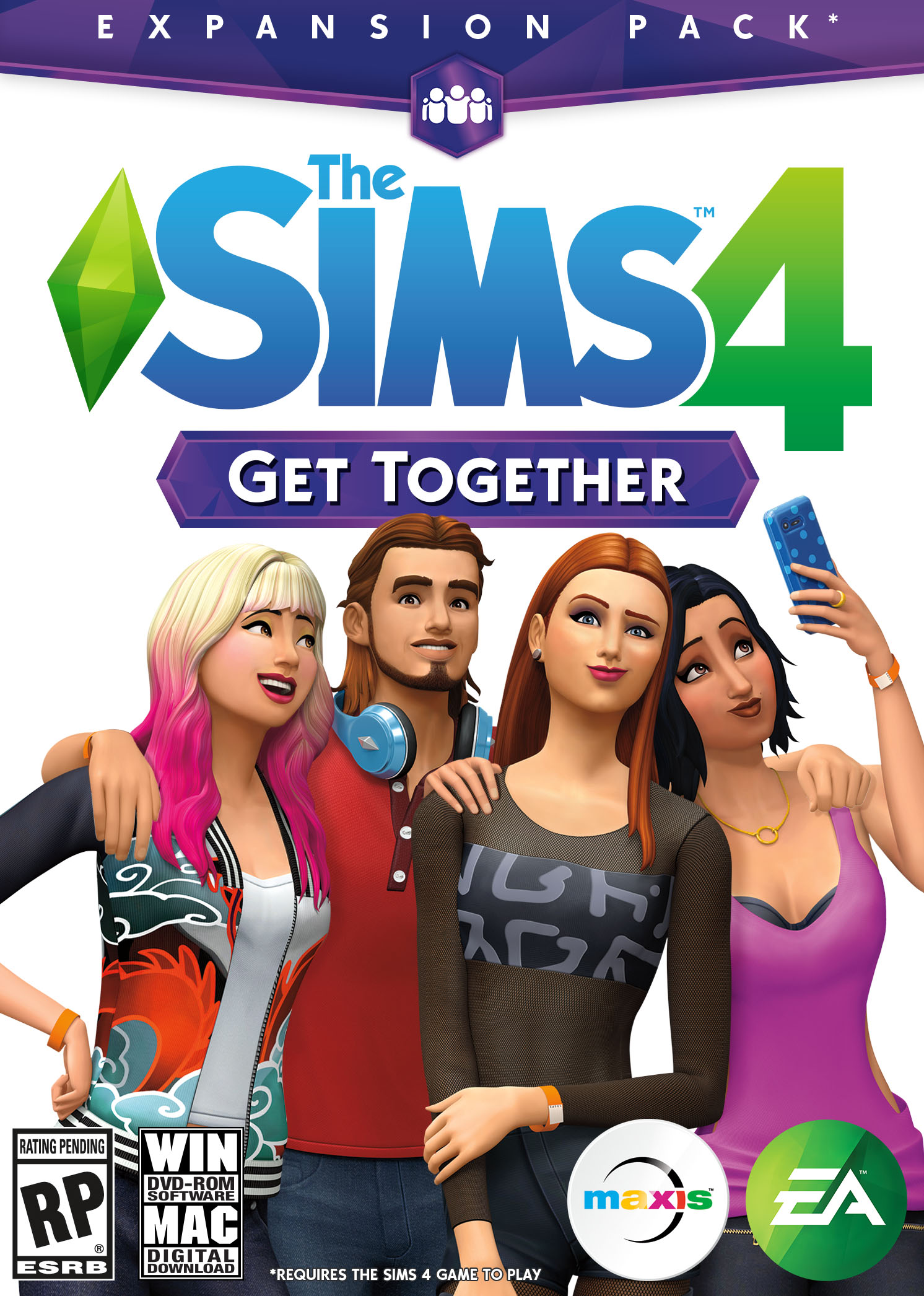 The Sims 4 - Get Together (PC & Mac) – Origin DLC The Sims 4 - Get Together (PC & Mac) – Origin DLC