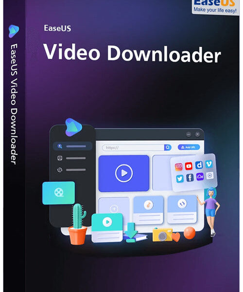 EaseUS Video Downloader (PC) - (3 Devices) - (1 Year) - EaseUS Key - (Global)