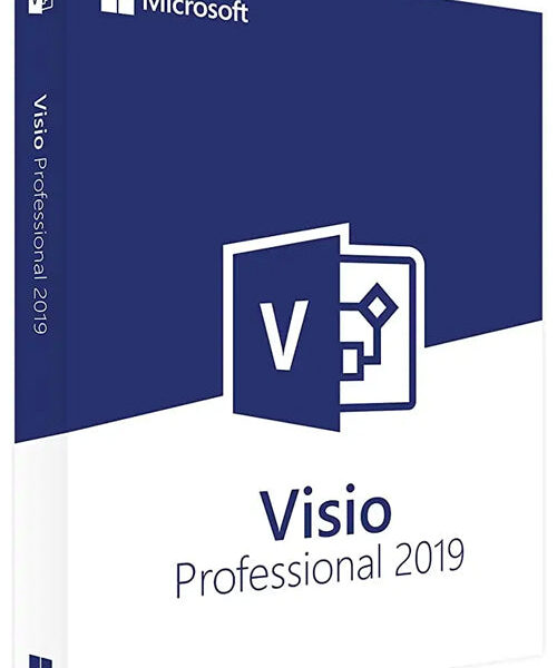 MS Visio Professional 2019 (PC) - (Bind) - Retail Key - Global