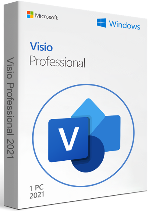 MS Visio Professional 2021 (PC) - Retail Key - Global