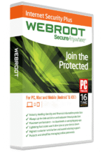 Webroot SecureAnywhere Internet Security Plus (1 Year / 1 Device) Latest Version + Free Updates